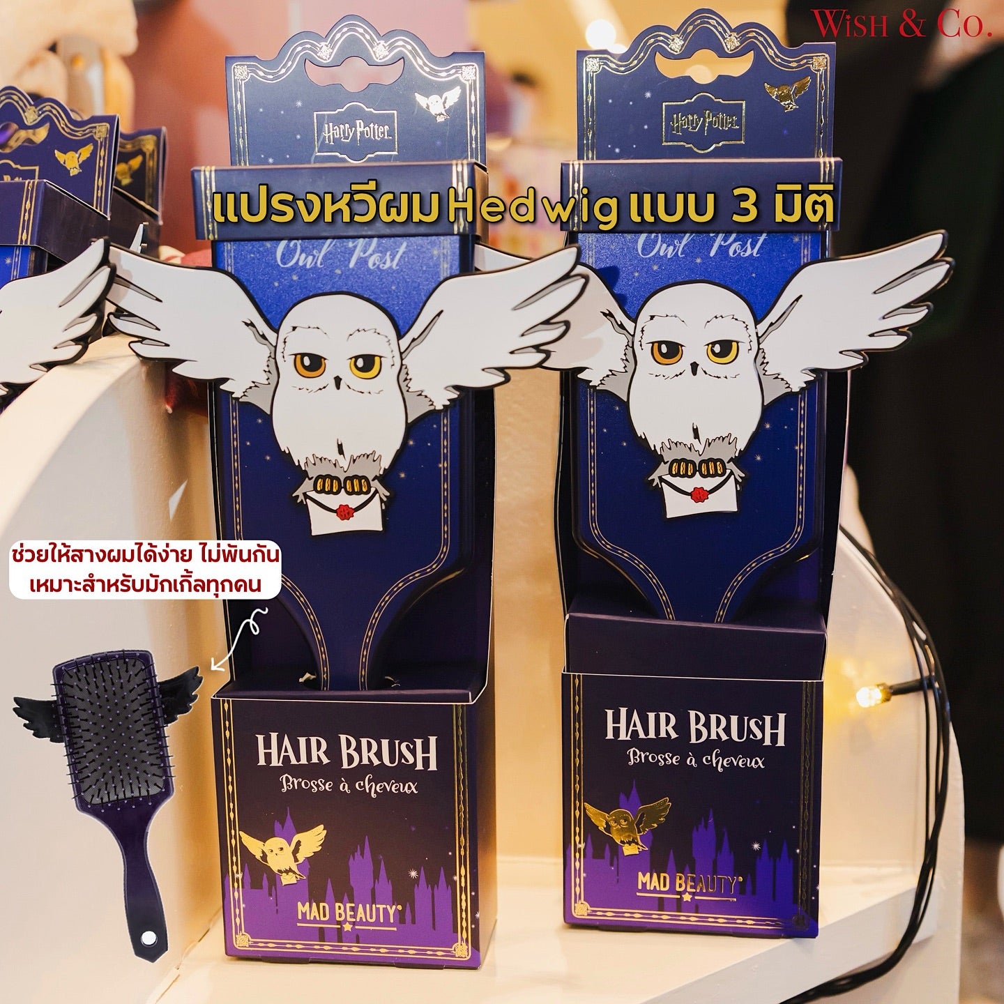 Harry Potter Hedwig Hair Brush