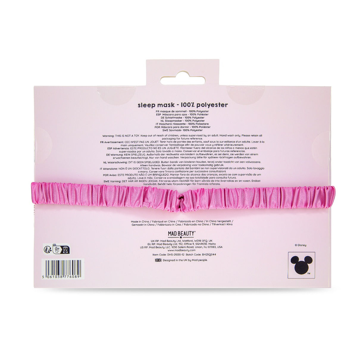 I Heart Stitch Sleep Mask