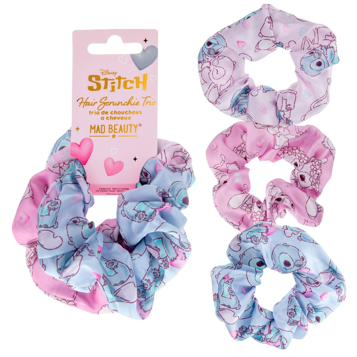 I Heart Stitch Scrunchie Trio
